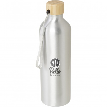 Logo trade corporate gift photo of: Malpeza 770 ml RCS certified recycled aluminium water bottle