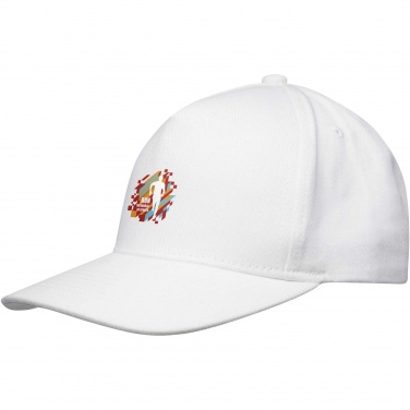 Logo trade promotional products image of: Onyx 5 panel Aware™ recycled cap