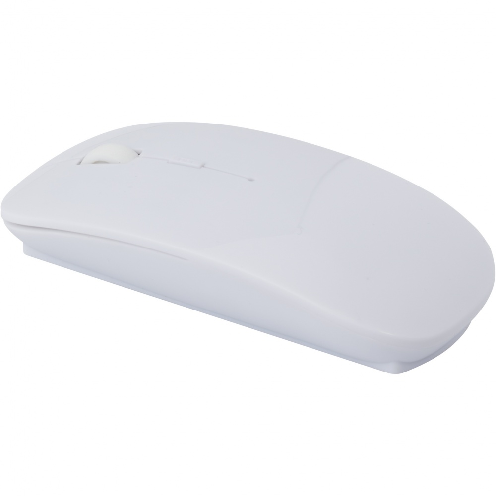 Logotrade promotional product picture of: Menlo RCS recycled plastic wireless mouse 