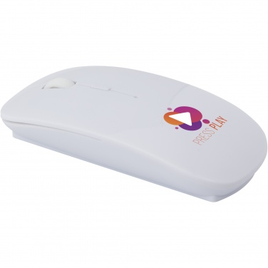 Logotrade promotional item picture of: Menlo RCS recycled plastic wireless mouse 
