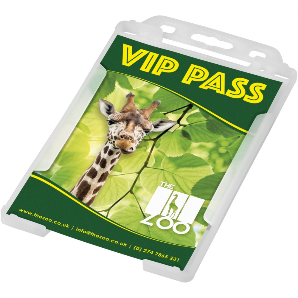 Logotrade corporate gift image of: Pierre recycled plastic card holder 