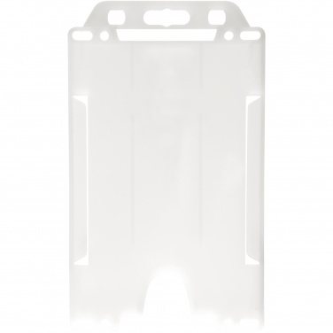 Logo trade promotional items image of: Pierre recycled plastic card holder 