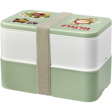 Logotrade promotional merchandise photo of: MIYO Renew double layer lunch box