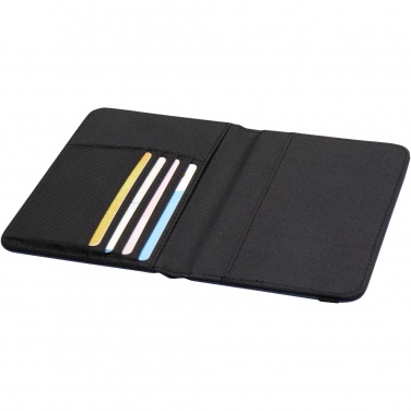 Logo trade promotional items image of: Ross GRS RPET RFID passport holder