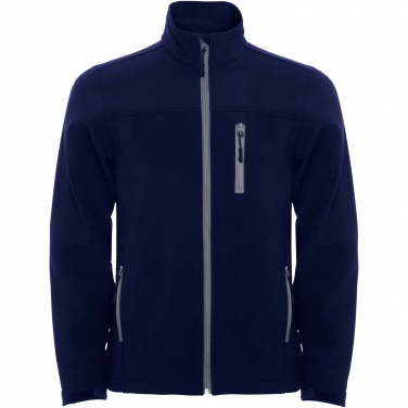Logo trade business gifts image of: Antartida men's softshell jacket