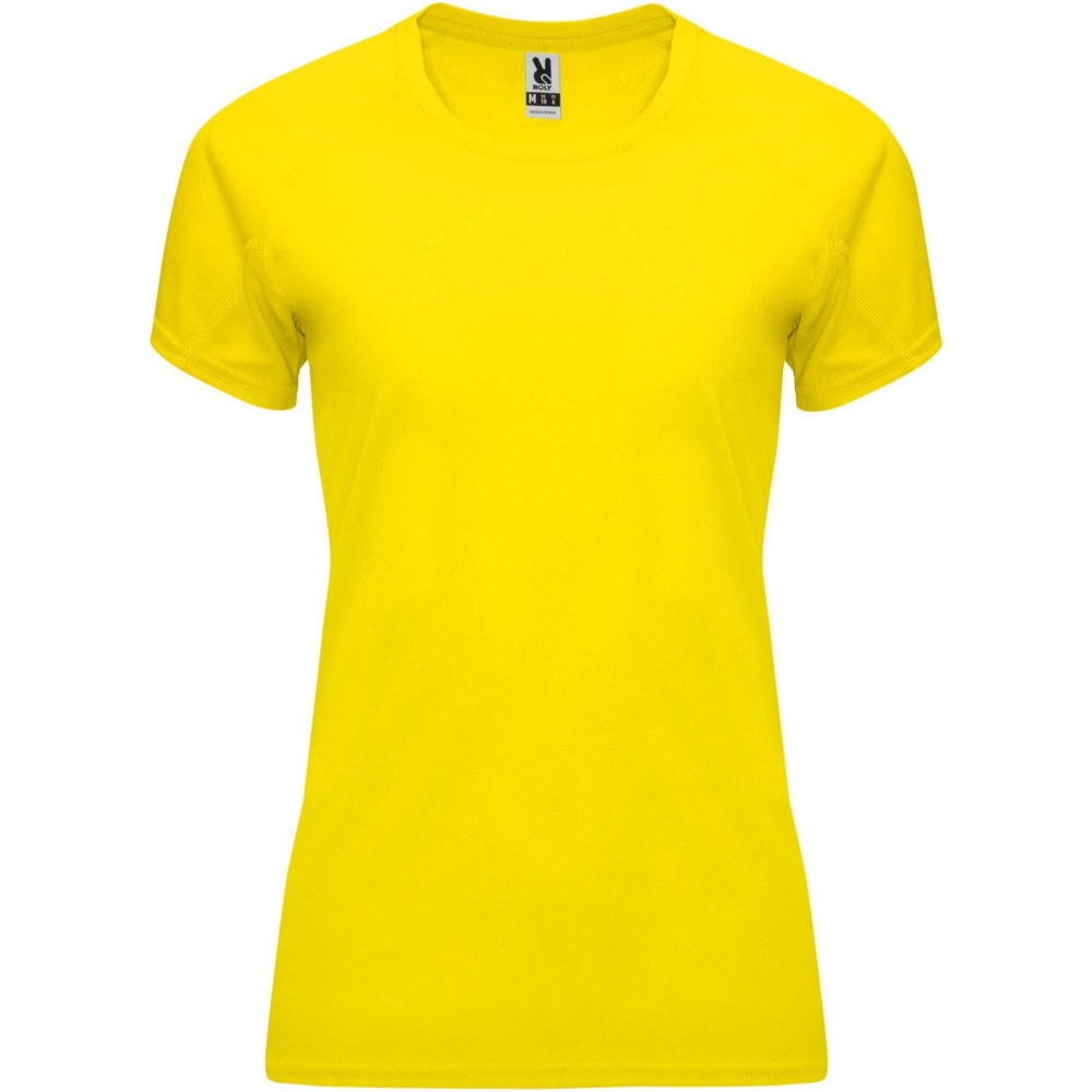 Logo trade promotional product photo of: Bahrain short sleeve women's sports t-shirt