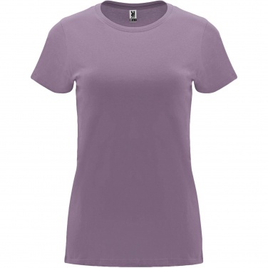 Logo trade promotional giveaways image of: Capri short sleeve women's t-shirt