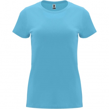 Logo trade business gift photo of: Capri short sleeve women's t-shirt