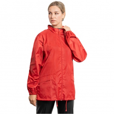 Logo trade promotional gift photo of: Escocia unisex lightweight rain jacket