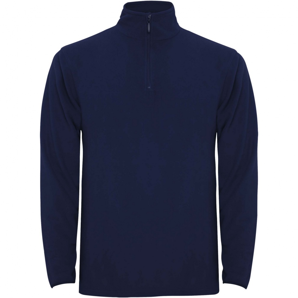 Logo trade promotional giveaway photo of: Himalaya men's quarter zip fleece jacket