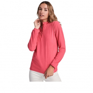 Logo trade promotional gifts picture of: Himalaya women's quarter zip fleece jacket