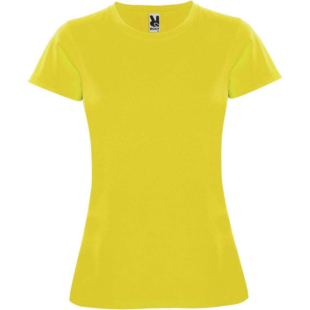 Logo trade promotional gifts image of: Montecarlo short sleeve women's sports t-shirt