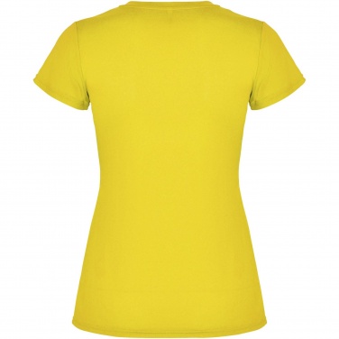 Logo trade promotional giveaway photo of: Montecarlo short sleeve women's sports t-shirt