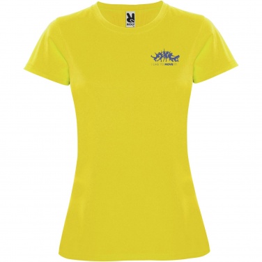 Logo trade corporate gift photo of: Montecarlo short sleeve women's sports t-shirt