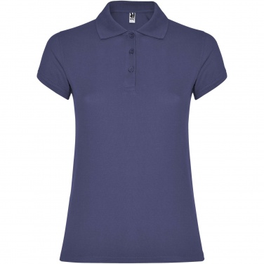 Logo trade promotional giveaways picture of: Star short sleeve women's polo