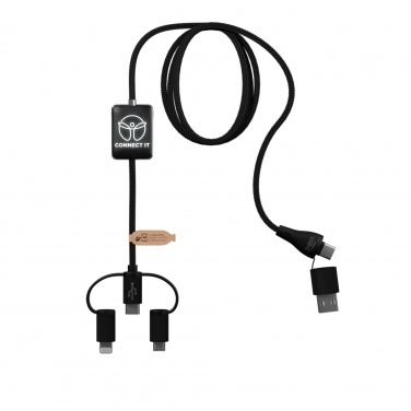 Logotrade advertising product image of: SCX.design C48 CarPlay 5-in-1 charging cable 