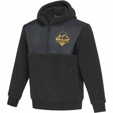 Logo trade corporate gifts picture of: Evans unisex recycled sherpa fleece