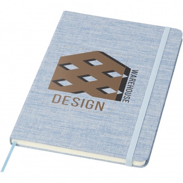 Logo trade business gifts image of: Ramona A5 cotton notebook