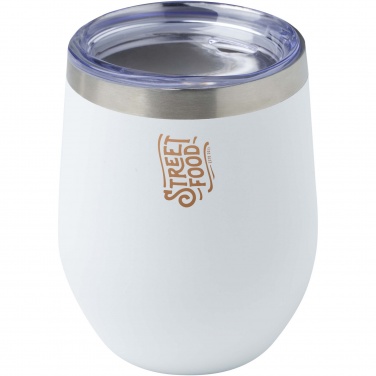 Logo trade promotional products picture of: Corzo 350 ml RCS certified recycled stainless steel copper vacuum insulated cup