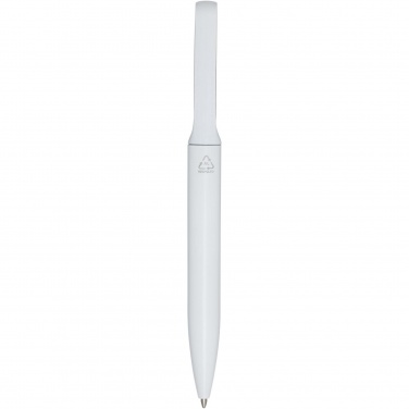 Logo trade promotional giveaway photo of: Blanca recycled aluminium ballpoint pen