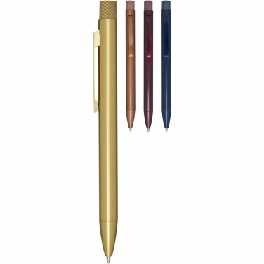 Logotrade promotional giveaway image of: Beatriz recycled brass ballpoint pen