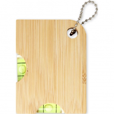 Logotrade corporate gift image of: Levo bamboo bottle opener with level 