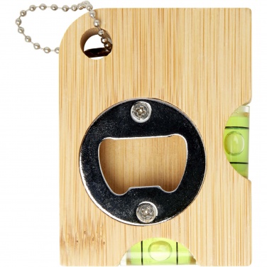Logotrade corporate gift picture of: Levo bamboo bottle opener with level 