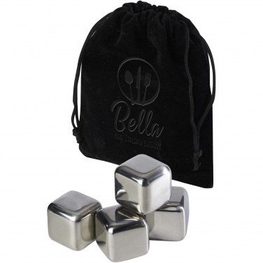 Logotrade promotional gift image of: Froz stainless steel ice cubes set