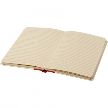 Logo trade promotional item photo of: Liliana A5 sugar cane plastic hard cover notebook