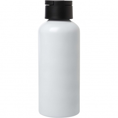 Logo trade promotional product photo of: Trinity 600 ml RCS certified recycled aluminium water bottle with RPET lid