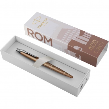 Logo trade promotional products picture of: Parker Jotter SE Global Icons colour trim ballpoint pen