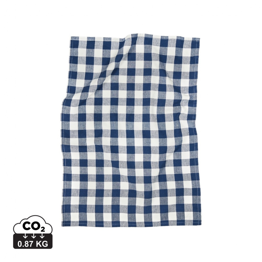 Logo trade promotional products image of: VINGA Clare linen blend kitchen towel