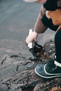 Logo trade corporate gift photo of: VINGA Miles Large Thermos Bottle 1000 ml