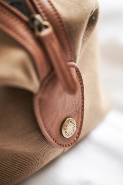 Logo trade promotional merchandise image of: VINGA Sloane toiletry bag RCS recycled polyester