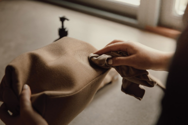 Logo trade advertising products image of: VINGA Sloane toiletry bag RCS recycled polyester