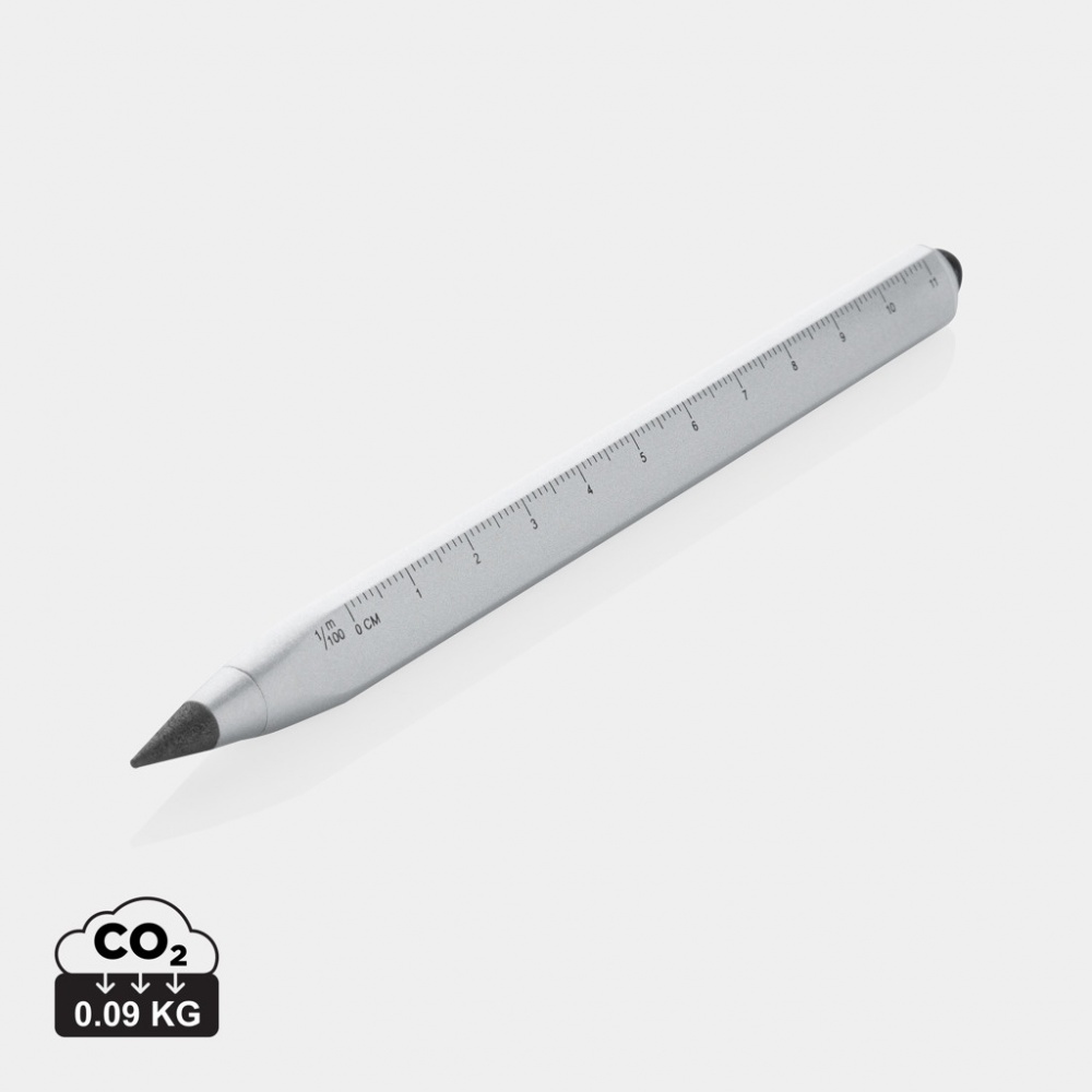 Logotrade promotional merchandise photo of: Eon RCS recycled aluminum infinity multitasking pen