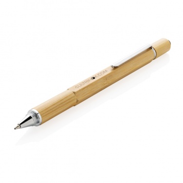 Logotrade promotional merchandise image of: Bamboo 5-in-1 toolpen