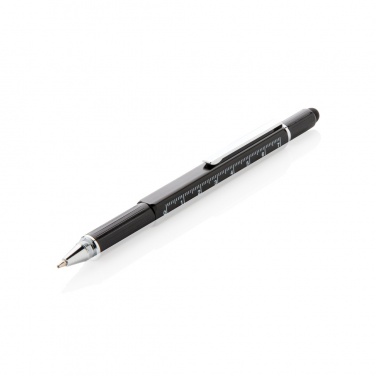 Logotrade promotional item image of: 5-in-1 aluminium toolpen