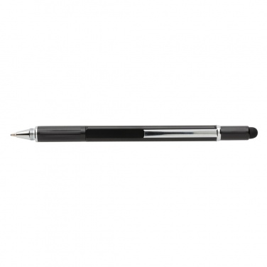Logo trade promotional items image of: 5-in-1 aluminium toolpen
