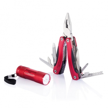Logotrade promotional giveaway picture of: Multitool and torch set