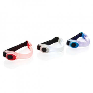 Logo trade advertising products image of: Safety led strap