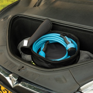 Logo trade promotional giveaways image of: Volty Aware™ RPET EV-cable storage bag