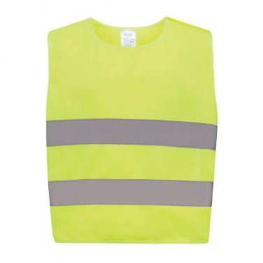 Logotrade advertising products photo of: GRS recycled PET high-visibility safety vest 3-6 years