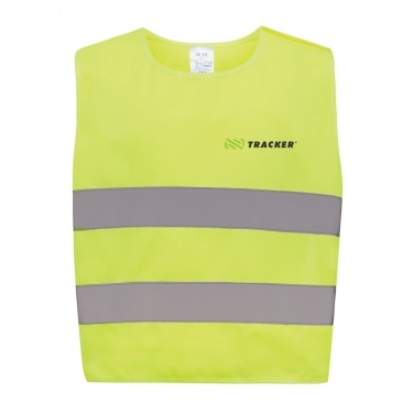 Logotrade advertising product image of: GRS recycled PET high-visibility safety vest 3-6 years