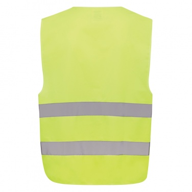 Logo trade promotional giveaways picture of: GRS recycled PET high-visibility safety vest