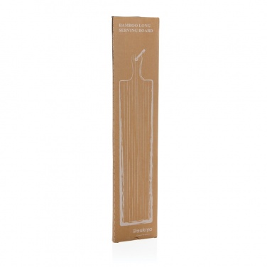 Logo trade promotional merchandise picture of: Ukiyo bamboo large serving board