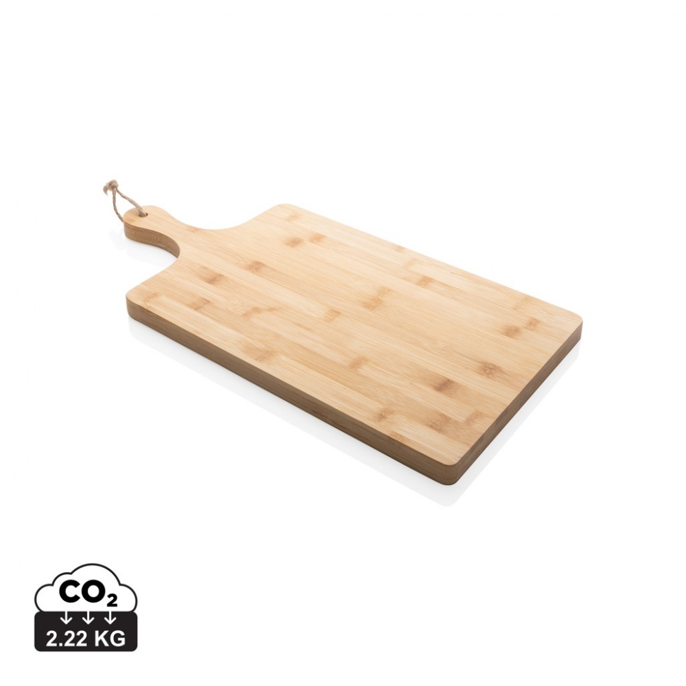 Logo trade promotional products image of: Ukiyo bamboo rectangle serving board