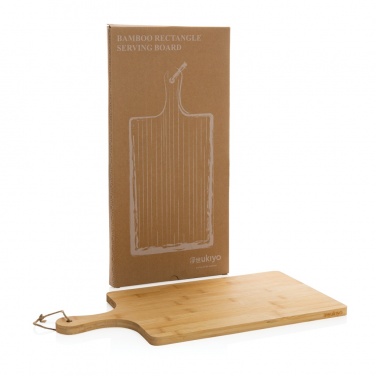 Logotrade promotional giveaway picture of: Ukiyo bamboo rectangle serving board