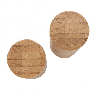 Logotrade promotional item image of: Ukiyo bamboo salt and pepper mill set