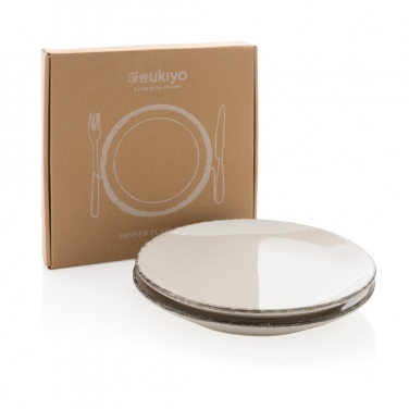 Logo trade promotional products image of: Ukiyo dinner plate set of 2